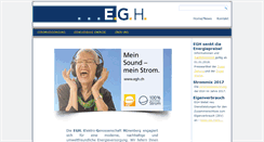 Desktop Screenshot of egh.ch
